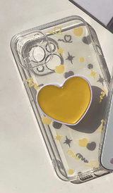 グルーミングパーティーイェローフォーンケース / Grooming Party Yellow Phone Case