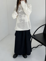 ロペマップニット/Rope Map Knit (2color)