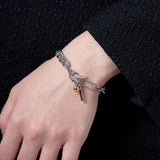 FAVORITE TOGGLE CHAIN BRACELET (6618497876086)