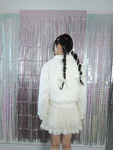 キティーウールタトゥージャンパー / KITTY WOOL TATTOO JUMPER _WHITE