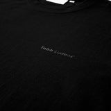 フィンガープリントTシャツ / Finger Print Tee_Black
