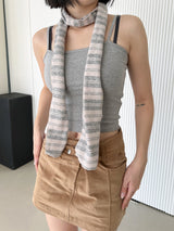 ソフトストライプマフラー/Soft Stripe Muffler (3color)