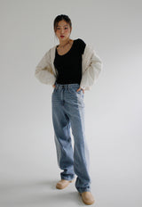 メッツラインブルゾン/Mez line blouson (2color)