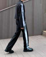MOラオンペインティングワンボタンクロップドジャケット / MO Raon Painting One Button Cropped Jacket (Set - Up)