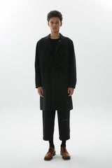 コットンコート / Black cotton coat