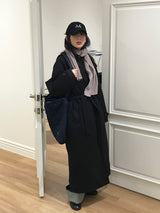 ヴェリエットハイネックロングコート