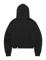 スターロゴクロップドフーディー / W STAR LOGO CROPPED HOODIE BLACK(CV2CFFM401A)
