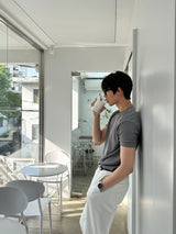 デイパーフェクトマッスルフィットアイスバンドショートスリーブTシャツ / Day Perfect Muscle Fit Ice Bundo Short-Sleeved T-Shirt (9 colors)