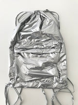 Future silver backpack