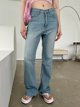ローライズブーツカットデニム / no.1047 low-rise bootcut denim