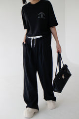 オビカラーマッチングマルチスラックス/Obi Color Matching Multi Slacks (2color)