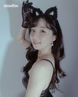 メルビーザキャットシリーズ - パールピアス / Melbie The Cat Series - Pearl Piercing (Silver ver.)