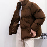 [Unisex] 2wayベルベットショートダウンジャケット