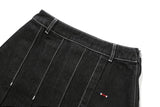 ウーマンデニムスカート / WOMANS DENIM SKIRT_BLACK