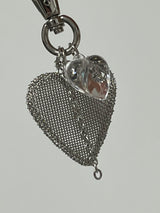 MADE silver net Keyring