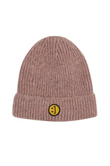 SM:]E PATCH BEANIE PINK MELANGE (6639323414646)