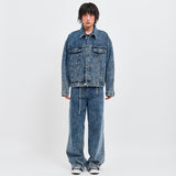 JINRO OVERSIZED DENIM TRUCKER JACKET