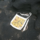 [Patchwork Canvas Bag] Banana Leaves - Mustard (6625180418166)