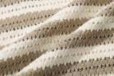 パンチングニットポロ / PUNCHING KNIT POLO_BEIGE