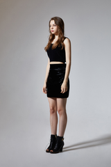 Vivid Knit Crop Top