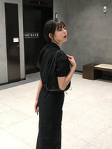 サンディーナイロンセットアップスカート