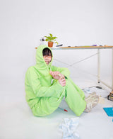 0MWタフカッティングフーディー_light green