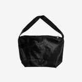 Flan Glossy Leather Hobabag