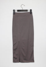 リベッドロングスカート/Ribbed Long Skirt (3color)