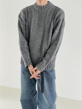 Cube embossed knit 