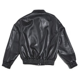 faux leather bomber jacket_bk