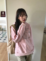 ポピーレターリングフードT