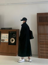 Nus. Lisk Black Mac Coat(가을)