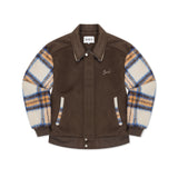 ポルトスタジアムジャケット / porto stadium jacket [brown]