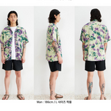 [Hawaiian Shirt] Life in Travel-Tie-dye Purple (6626232434806)