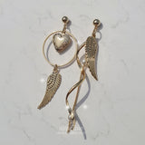 ラブゴールドエンジェルピアス / Love Gold Angel Piercing