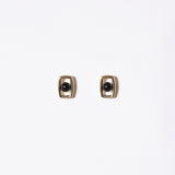 レクタングルUFOオニキスピアス