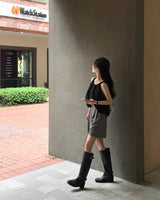 ケミストリーピンタックショートスラックス