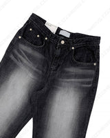スラブミルクブラックジーンズ/TR2436 Slab Milk Black Jeans