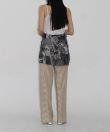 シフォンミニレイヤードラブスカート / chiffon mini layered lab Skrit
