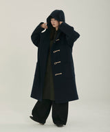 ダッフルコート/unisex duffle coat navy