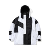 CHAOTIC INCISION HOODED JACKET