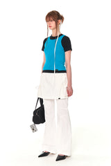 ZIZE SLEEVELESS (BRUISH GREEN)