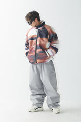 ロゴコットンスーパーワイドパンツ / BSR2223FWPT004 LOGO COTTON SUPER WIDE PANTS CEMENT GRAY