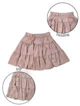 freesia shirred skirt