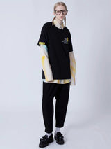 CHANGE IS IN OUR HANDS CAMPAIGN 1/2 T-SHIRT_BLACK (6581201174646)