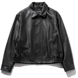 ラムスキンオーバーフィットボンバージャケット/LAMSKIN OVERFIT BOMBER JACKET