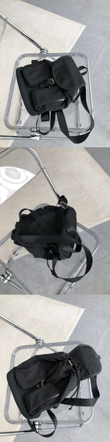 Pocket mini backpack (2color)
