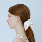CLASSIC SATIN SCRUNCHY (IVORY)