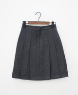 ターンプラネットミディスカート/Turn pleat midi skirt (3color)