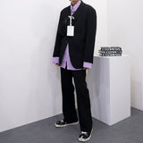 マーガレットセミワイドスラックス/SI Margaret Semi-Wide Slacks (set-up / 5 colors)